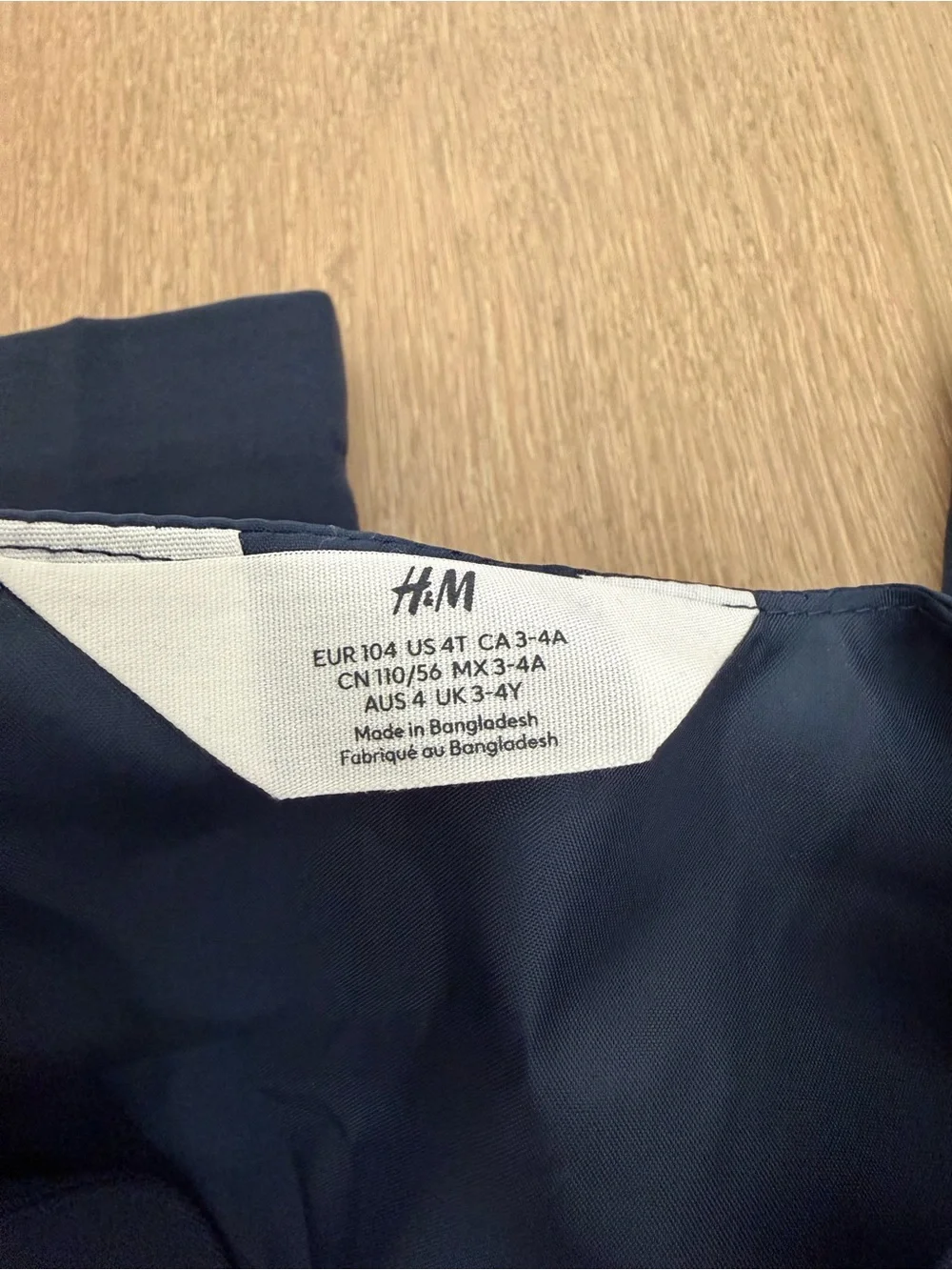 H&M Little Boy’s Navy Formal Vest and Pants Set